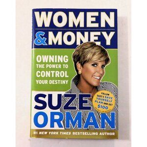 Women & Money By Suze Orman  Owning The Power To Control Your Destiny 2007 HBDJ